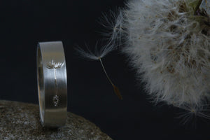 Dandelion Wish Ring by Adele Stewart - Rata Jewellery