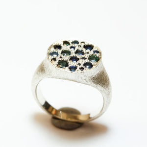 Stardust Signet Ring by Adele Stewart - Rata Jewellery