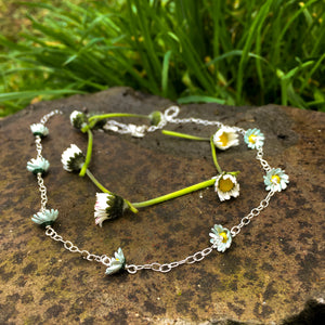 Daisy Chain Necklace by Adele Stewart - Rata Jewellery