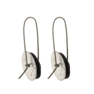 Spiral Drop Earrings - Paua by Stone Arrow - Rata Jewellery