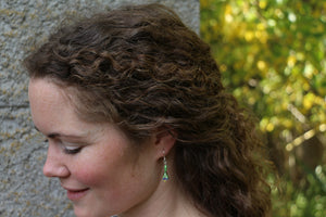 NZ Tree Fuchsia Earrings - Kotukutuku by Adele Stewart - Rata Jewellery