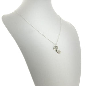 Fantail Necklace - Silver by Stone Arrow - Rata Jewellery